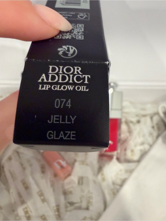 DIOR Gold \'CD\' Logo Hair Clip with Lip Gloss Bundle NEW main image 9